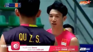 SET 2 ! Aji Maulana Cidera , INDONESIA vs CHINA - Lienviet Postbank CUP 2018 VIETNAM