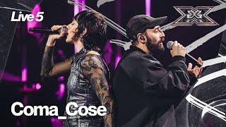 I Coma_Cose ospiti per il quinto Live di X FACTOR 2024