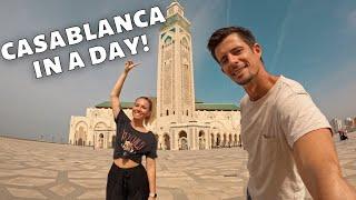 EVERYTHING To Do In Casablanca In A Day | Morocco Travel Vlog