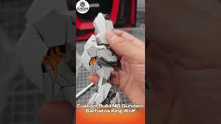 Custom Build MG Gundam Barbatos King Wolf #shorts #gundam #gunpla