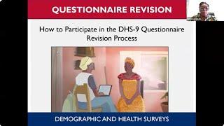 How to Participate in the DHS-9 Questionnaire Revision Process - November 26