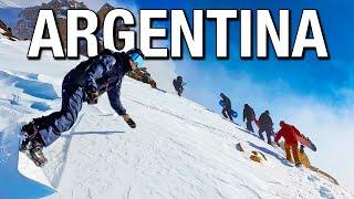 Snowboarding in Argentina - This Place is Amazing