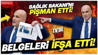 Turhan Çömez Sağlık Bakanı'nı Meclis'e geldiğine pişman etti! Şok belgeleri ifşa etti!