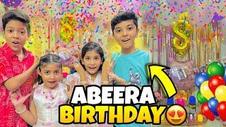 Abeera ki birthday celebration start now  | abeera ko gold ka gift mil gya | 