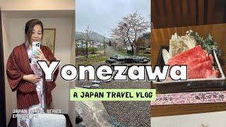 From Tokyo to YONEZAWA (PART 1): Totoro Forest, Ryokan Stay in Japan, exploring an onsen town ️