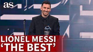 PREMIOS THE BEST | LIONEL MESSI, mejor jugador del AÑO de la FIFA |AS