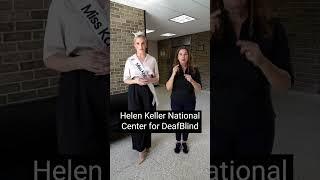 Miss Kansas Visits Helen Keller Services