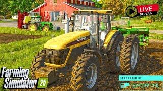 LIVE I Play Farming Simulator 25 With Friends? And Sponsored By Gportal