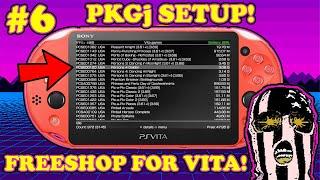 PS Vita CFW Series #6 - FREE SHOP FOR VITA! PKGj / PKGi Setup!