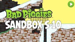 Bad Piggies Sandbox S-10 Walkthrough - How to Get All 20 Stars