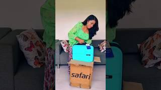 Unboxing Safari Pentagon 55 cms cabin suitcase Magnum Teal Flipkart #travel #unboxing   #shorts