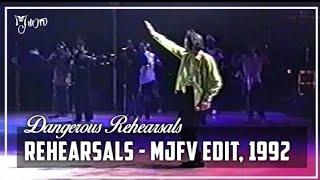 Michael Jackson Dangerous tour Rehearsal MJFV Edit , 1992 documentaries version