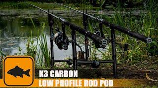 Prologic K3 Carbon Low Profile Rod Pod - Carp Fishing