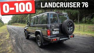 2024 Toyota LandCruiser 76 Series POV test drive & 0-100