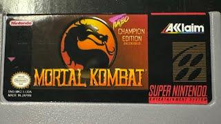 UNCENSORED? Mortal Kombat Turbo Champion Edition for SNES!