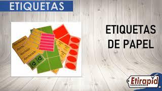 Tipos de Etiquetas - Etiquetas Rápidas Mexicanas