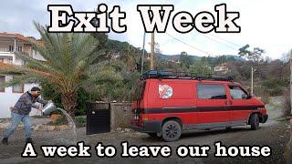 A Week To Leave Our House - It's a Crunch!