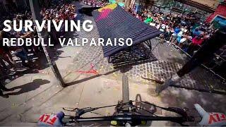 Intense Race Down the Stairs of Valparaiso, Chile! Final Run