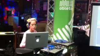 DJ TINA T (live) Serato/Ableton/Bridge demo @ Platinum Records, Seattle 11/9/10