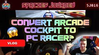 SJ016 - Convert Arcade Cockpit to PC Racer?