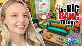 I built Penny's apartment from Big Bang Theory in The Sims 4