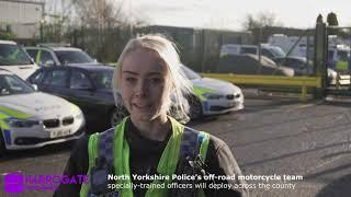 North Yorkshire Police’s off-road motorcycle team