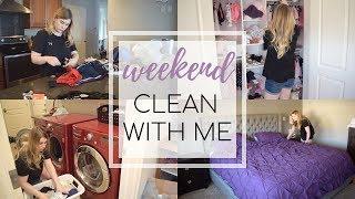 WHOLE HOUSE CLEAN WITH ME  //  EASTER WEEKEND CLEAN UP 2019  //  CLEANING MOTIVATION  //  SAHM