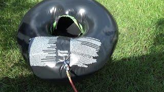 Reinforcing Inflatable River Tubes