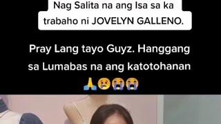 Jovelyn Galleno New Update