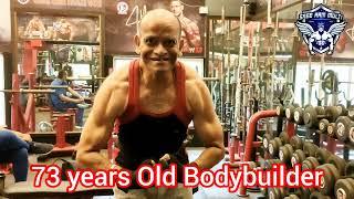 Age-defying power! 73-year-old Ajoy inspires at the gym.  #FitnessGoals #SRMGYM