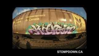 Stompdown Killaz - Graffiti - Canada - Train