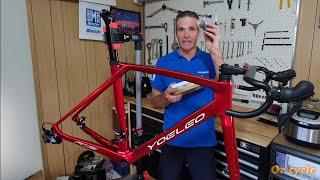 Chinese bike build,disc,integrated bar,ultegra hydro - how to Pt1