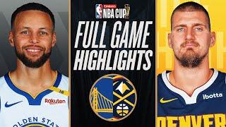 WARRIORS at NUGGETS | EMIRATES NBA CUP  | FULL GAME HIGHLIGHTS | December 3, 2024