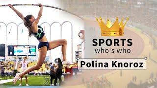 Polina Knoroz  4K | Pole Vault goddess#PolinaKnoroz#PoleVault#goddess