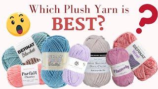 What is the BEST plush yarn? FULL yarn test and review - Chenille