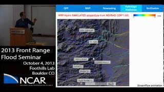 Great Front Range Flood of 2013 - NCAR STEP Program - Research Seminar