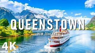 Queenstown 4K - Explore Stunning Mountains, Crystal Lakes, and Adventure Capital Thrills 