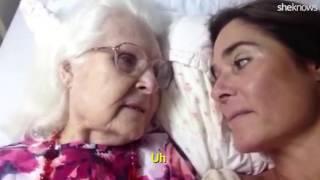 Alzheimers Mother recognizes Daughter