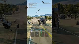 6 minutes ago!  Realistic Highway Car Crashes Analysis #284 #CarCrashPhysics #RealisticDriving