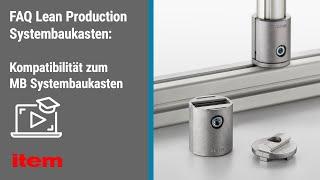 FAQ Lean Production System – Kompatibilität mit anderen item Profilen