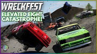 ELEVATED FIGURE 8 CATASTROPHE! | Wreckfest | NASCAR