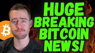 BITCOIN - HUGE NEWS DROPPING IN MINUTES!