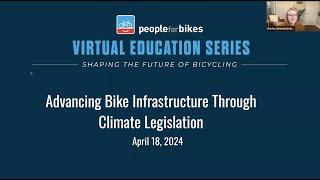 Advancing Bike Infrastructure Through Climate Legislation