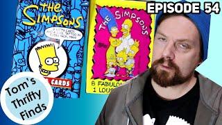 Opening The Simpsons Trading Cards - Tom's Thrifty Finds #54