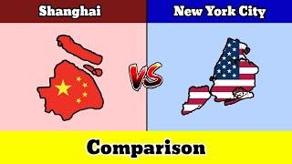 Let's Compare Shanghai VS New York City | Country Comparison | Data Duck