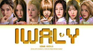 IZNA (이즈나) - 'IWALY' Lyrics (Color Coded Lyrics Eng/Rom/가사)