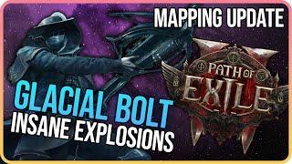 SCREENWIDE Explosions! - Glacial Bolt Witchhunter - Path of Exile 2