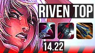 RIVEN vs AATROX (TOP) | NA Master | 14.22