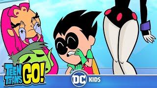 Teen Titans Go! Россия | Видя Рэйвен ноги в первый раз | DC Kids