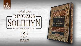 Zikr haqida | 5-Dars | Shayx Abduvali Qori